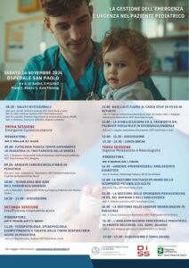 La gestione dell’emergenza e urgenza nel paziente pediatrico @ OSPEDALE SAN PAOLO, Piano 3, Blocco C, Aula Fleming