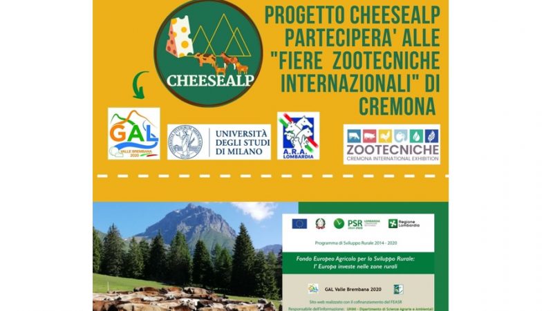 Progetto CheeseAlp alla Fiera di Cremona!