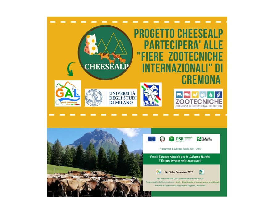 Progetto CheeseAlp alla Fiera di Cremona!