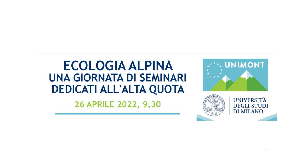 ECOLOGIA ALPINA: Una giornata di seminari dedicati all’alta quota