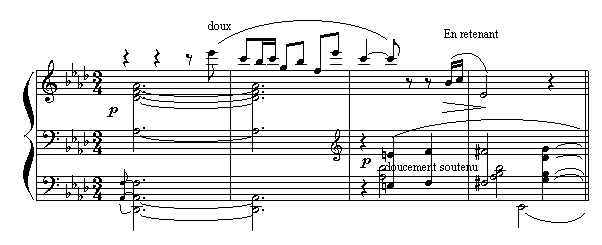 citazione da Debussy