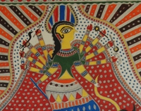 Durga Madhubani