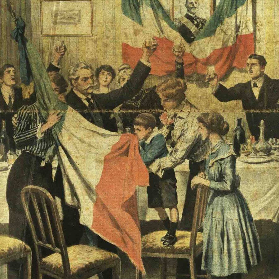 14 GENNAIO 1919 – PIAZZA DELLA SCALA, PIAZZA DUOMO, LARGO CAIROLI  Contestazioni per l’annullamento del comizio di Mussolini