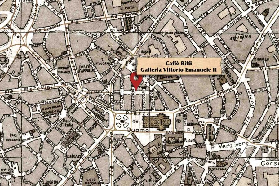 14 LUGLIO 1920 – GALLERIA VITTORIO EMANUELE II  Attentato al Caffè Biffi