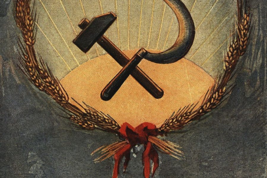 Cartolina commemorativa socialista per le elezioni del novembre 1919 (Civica Raccolta delle Stampe Achille Bertarelli)